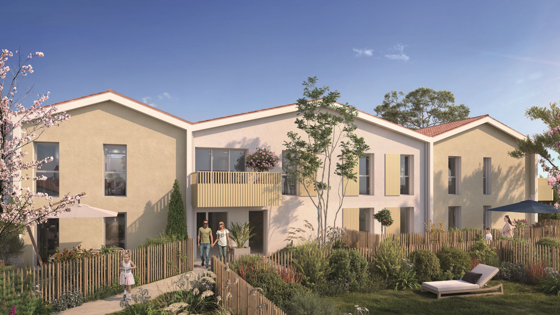Greencity immobilier - achat appartements neufs du T2 au T4 - Villas T4 et T4Duplex  - Le Winch - Les Sables D'Olonne 85100