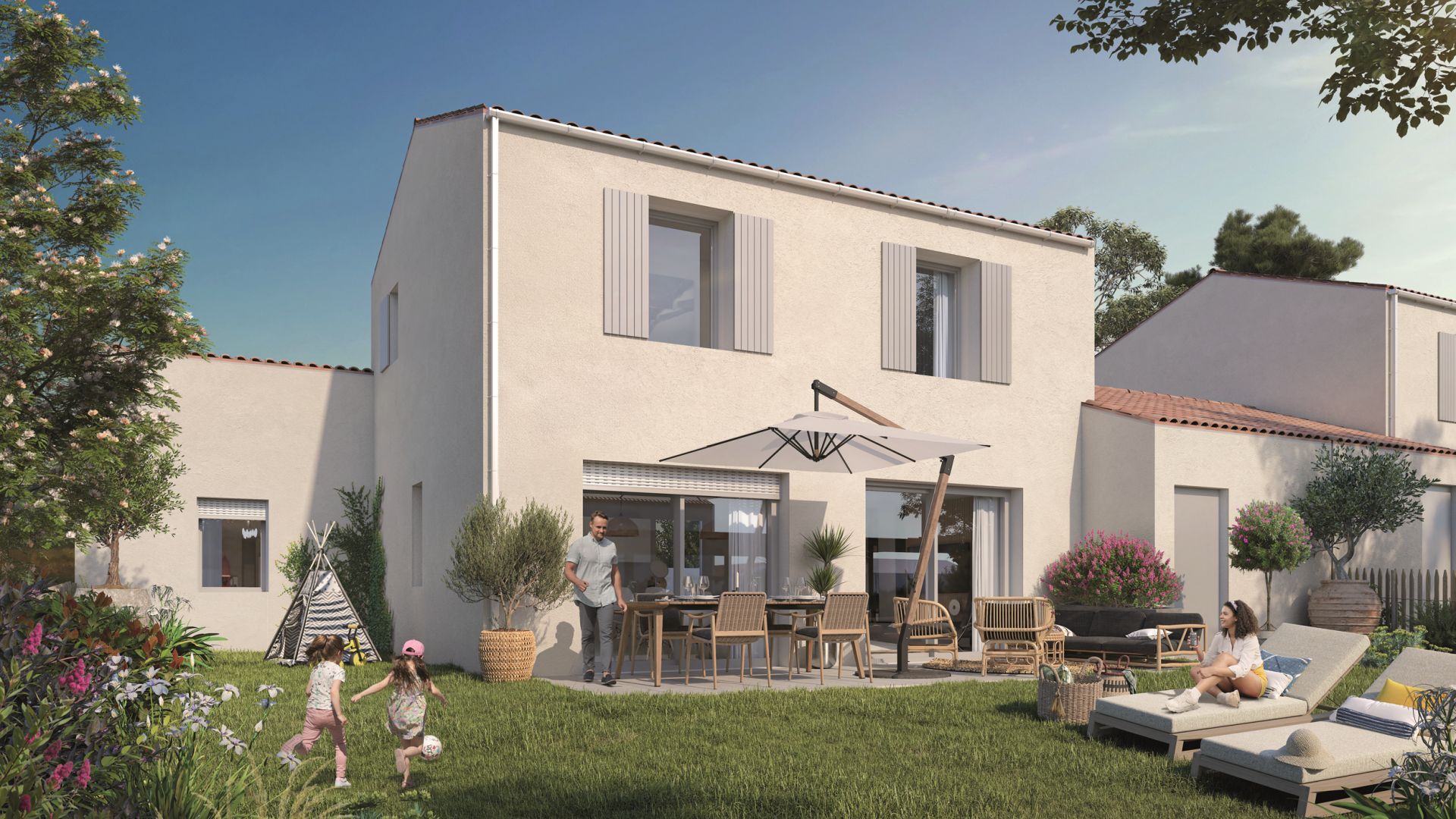 Greencity immobilier - achat appartements neufs du T2 au T4 - Villas T4 et T4Duplex - Le Winch - Les Sables D'Olonne 85100  