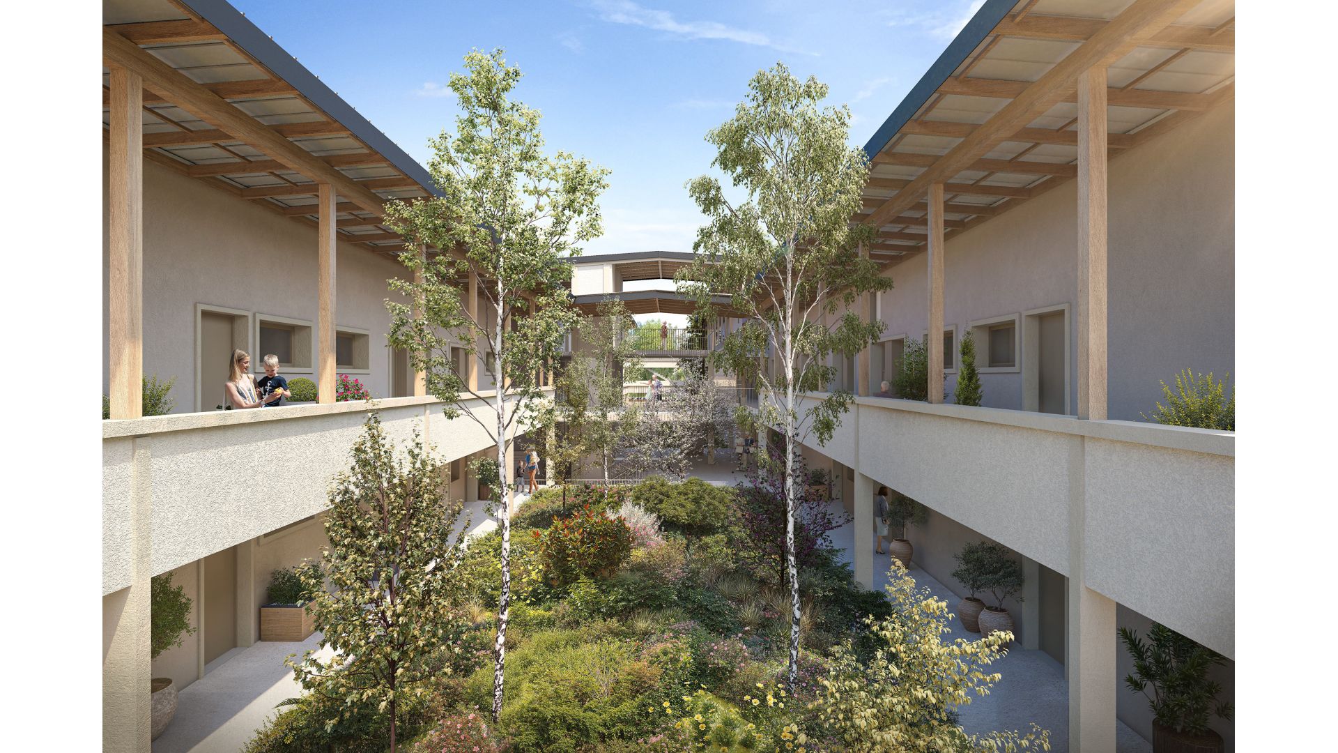 Greencity immobilier - achat appartements neufs du T2 au T4 - Résidence Les Botanistes - 77600 Chanteloup-en-Brie