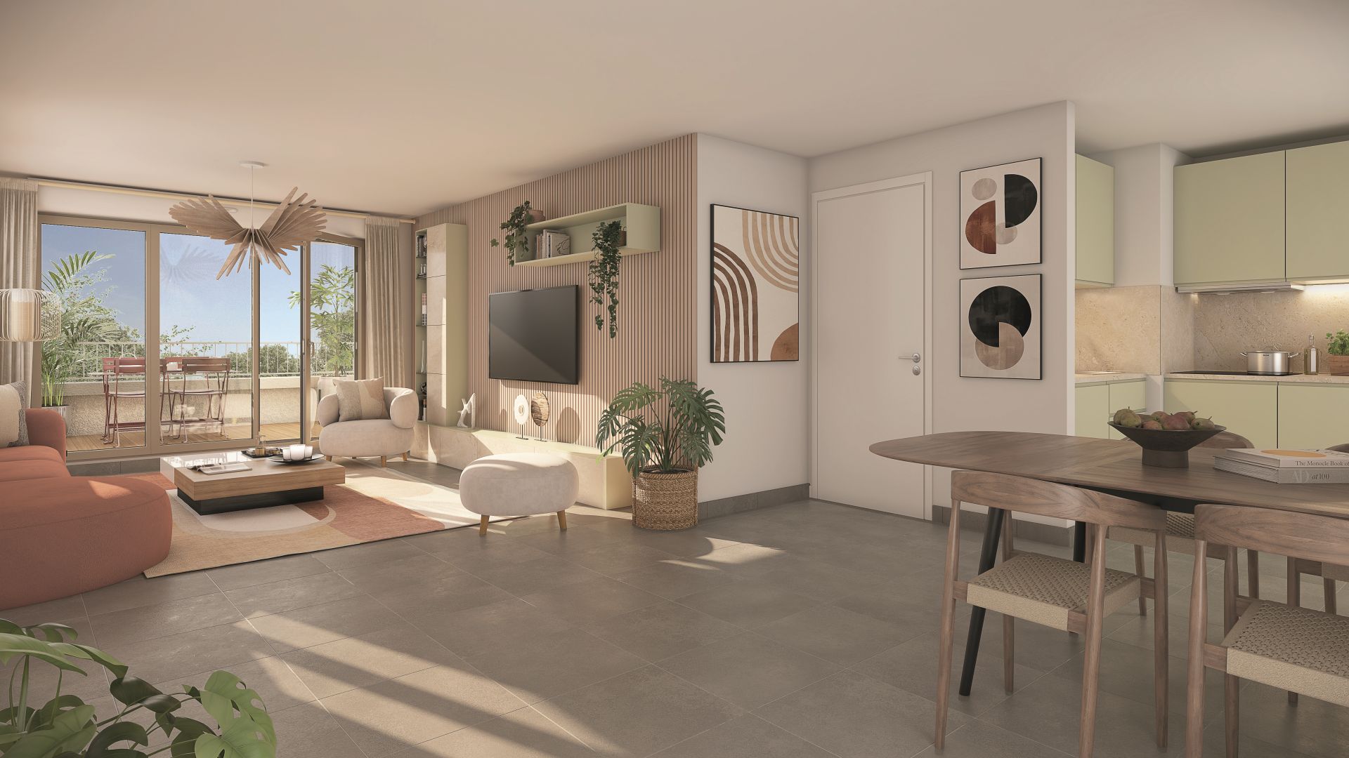 Greencity immobilier - achat appartements neufs du T2 au T4 - Résidence Les Botanistes - 77600 Chanteloup-en-Brie