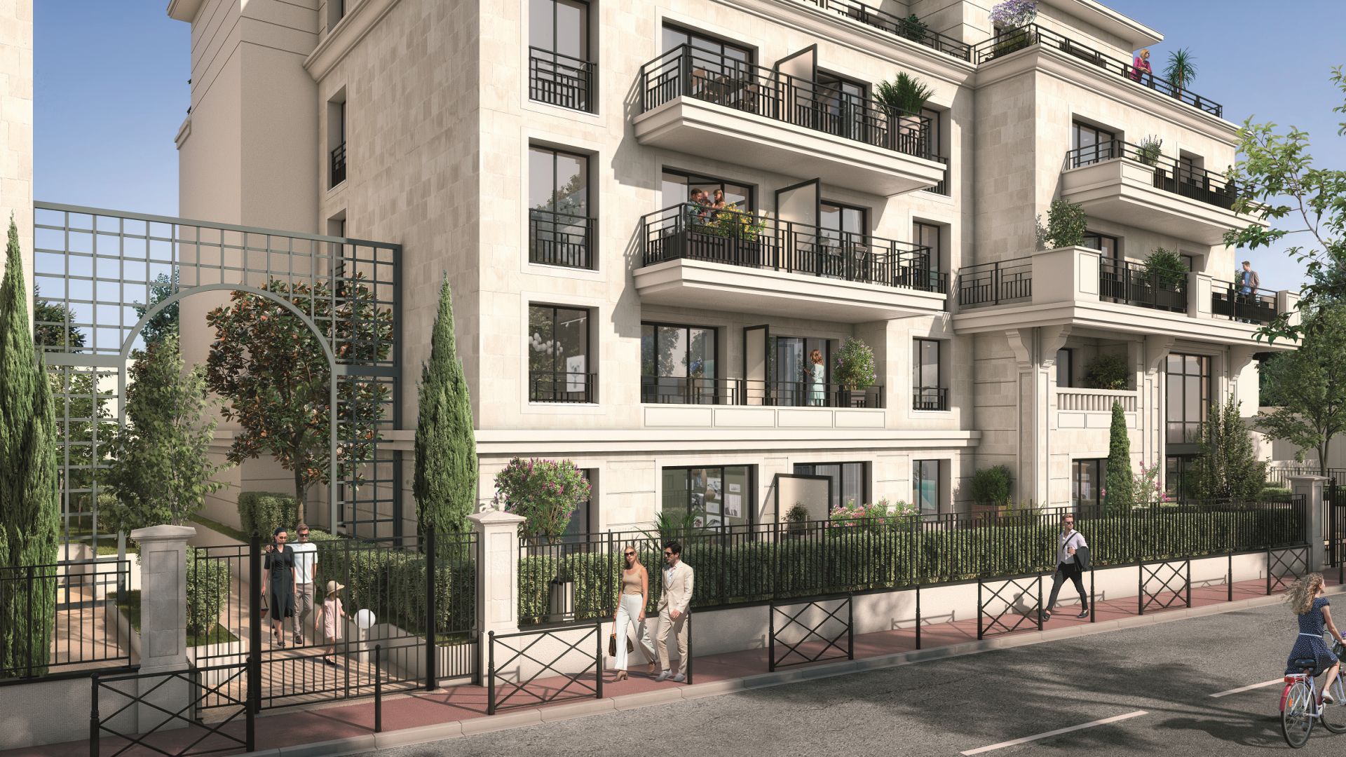 Greencity immobilier - achat appartements neufs du T1 au T5 - Résidence Les Jardins de l'Alma - 94100 Saint-Maur-des-Fossés
