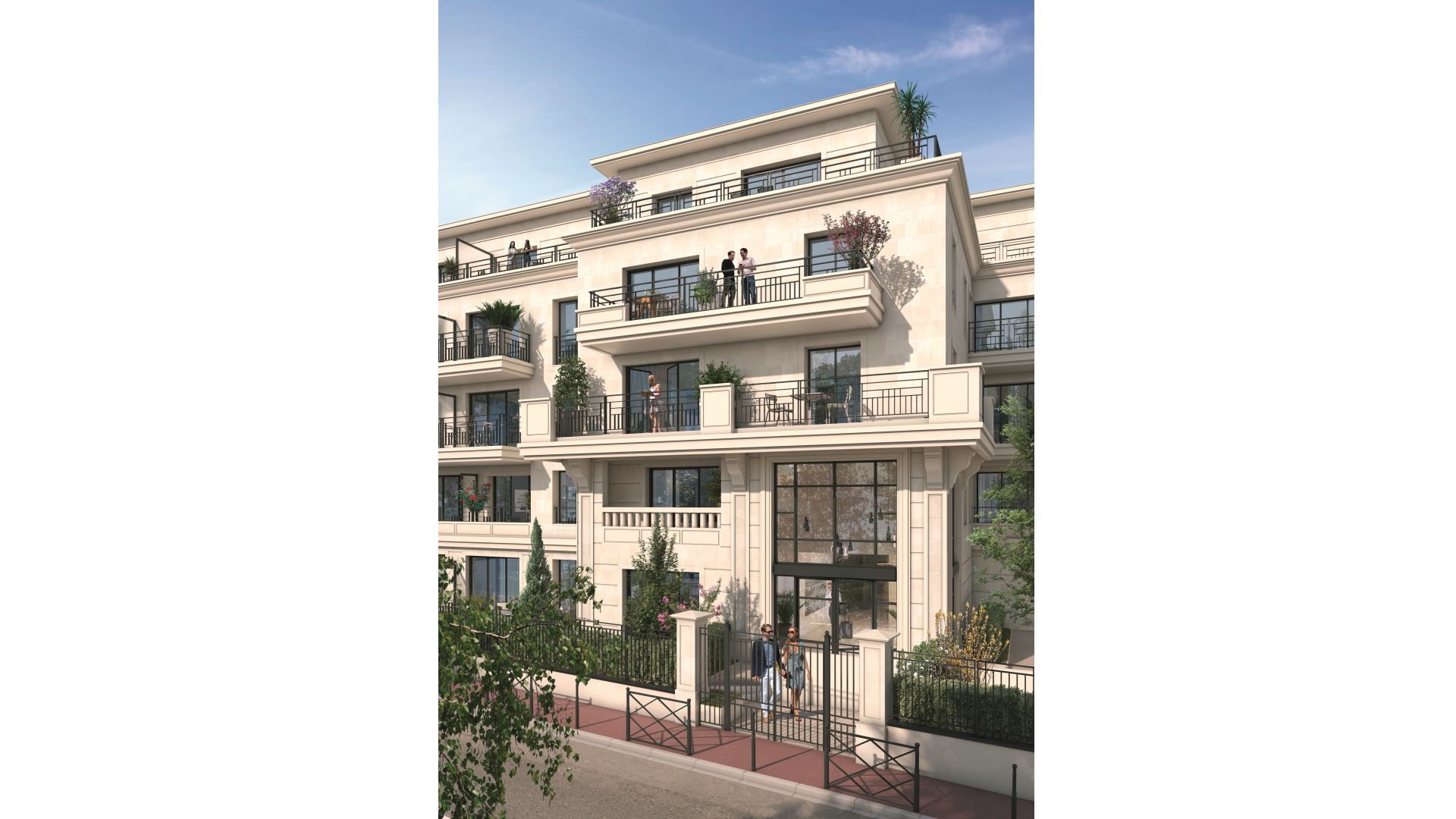 Greencity immobilier - achat appartements neufs du T1 au T5 - Résidence Les Jardins de l'Alma - 94100 Saint-Maur-des-Fossés