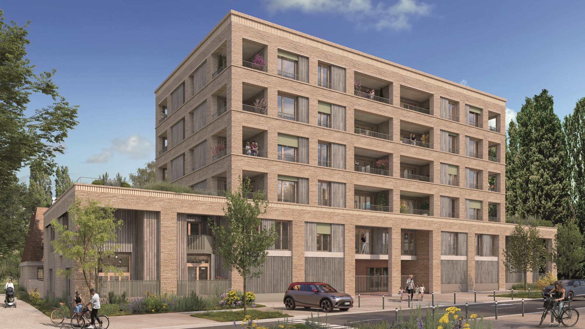 Greencity immobilier - achat appartements neufs du T2 au T5 Duplex  - Résidence Les Jardins du Moulon - Gyf-sur-Yvette 91190