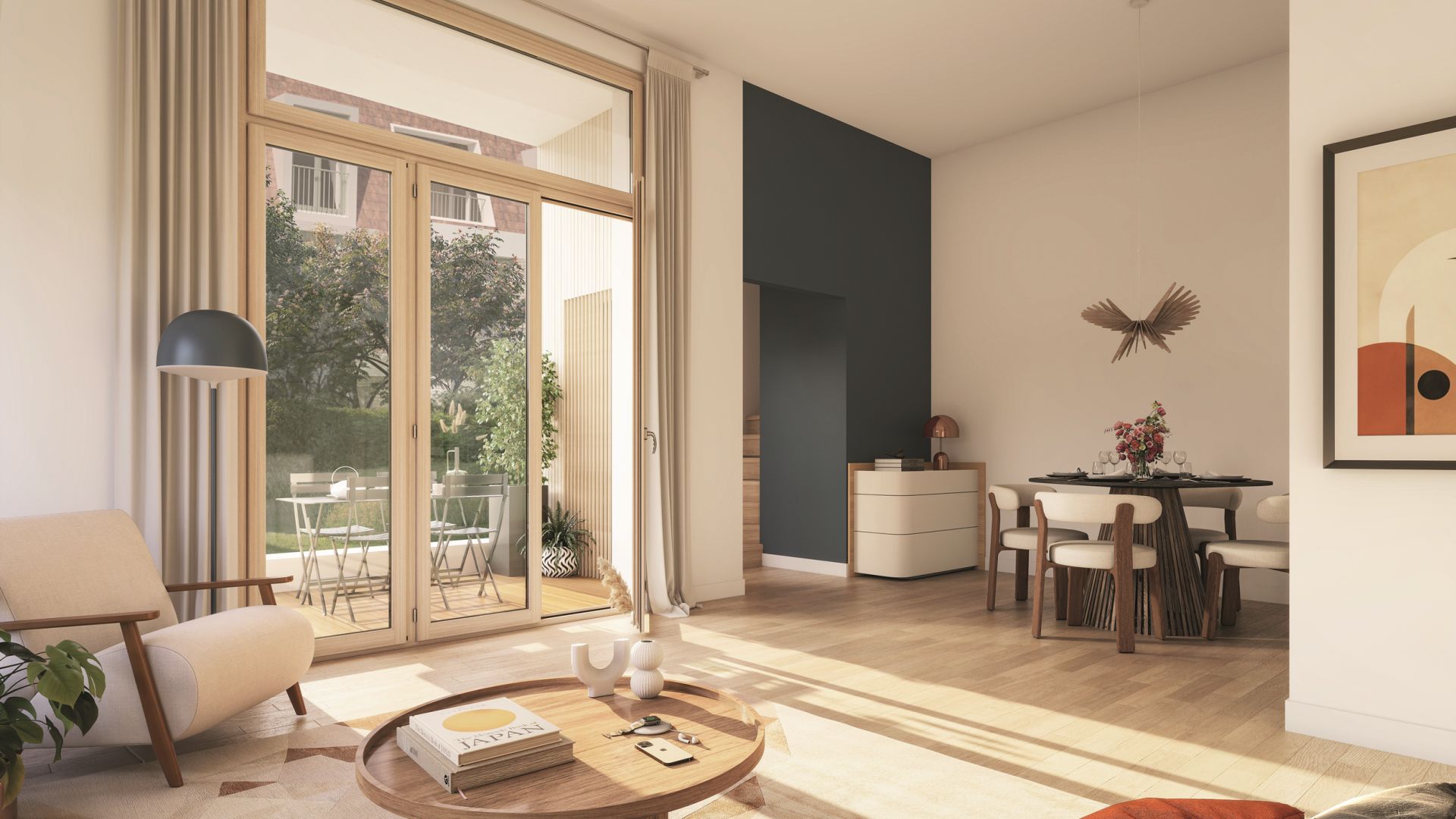 Greencity immobilier - achat appartements neufs du T2 au T5 Duplex  - Résidence Les Jardins du Moulon - Gyf-sur-Yvette 91190