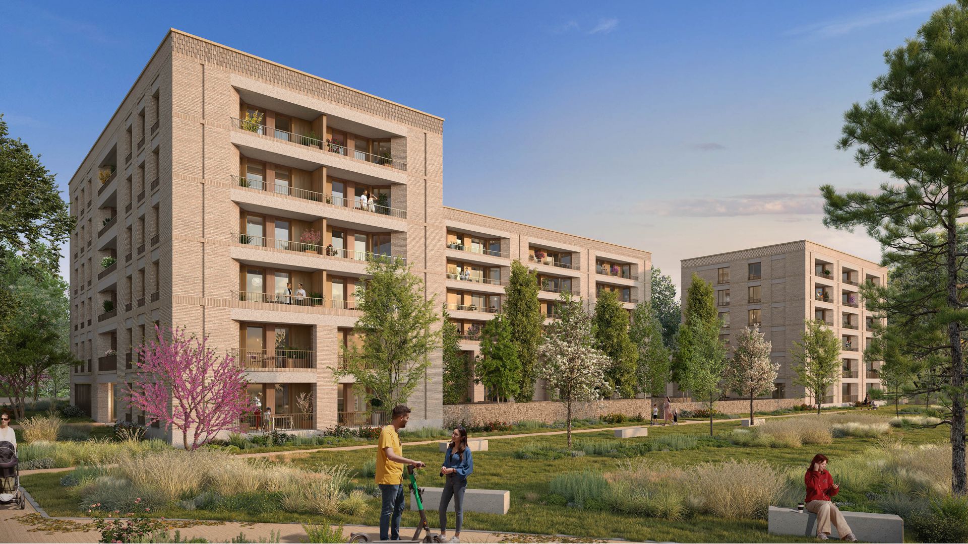 Greencity immobilier - achat appartements neufs du T2 au T5 - Résidence Les Jardins du Moulon 2 - Gyf-sur-Yvette 91190  