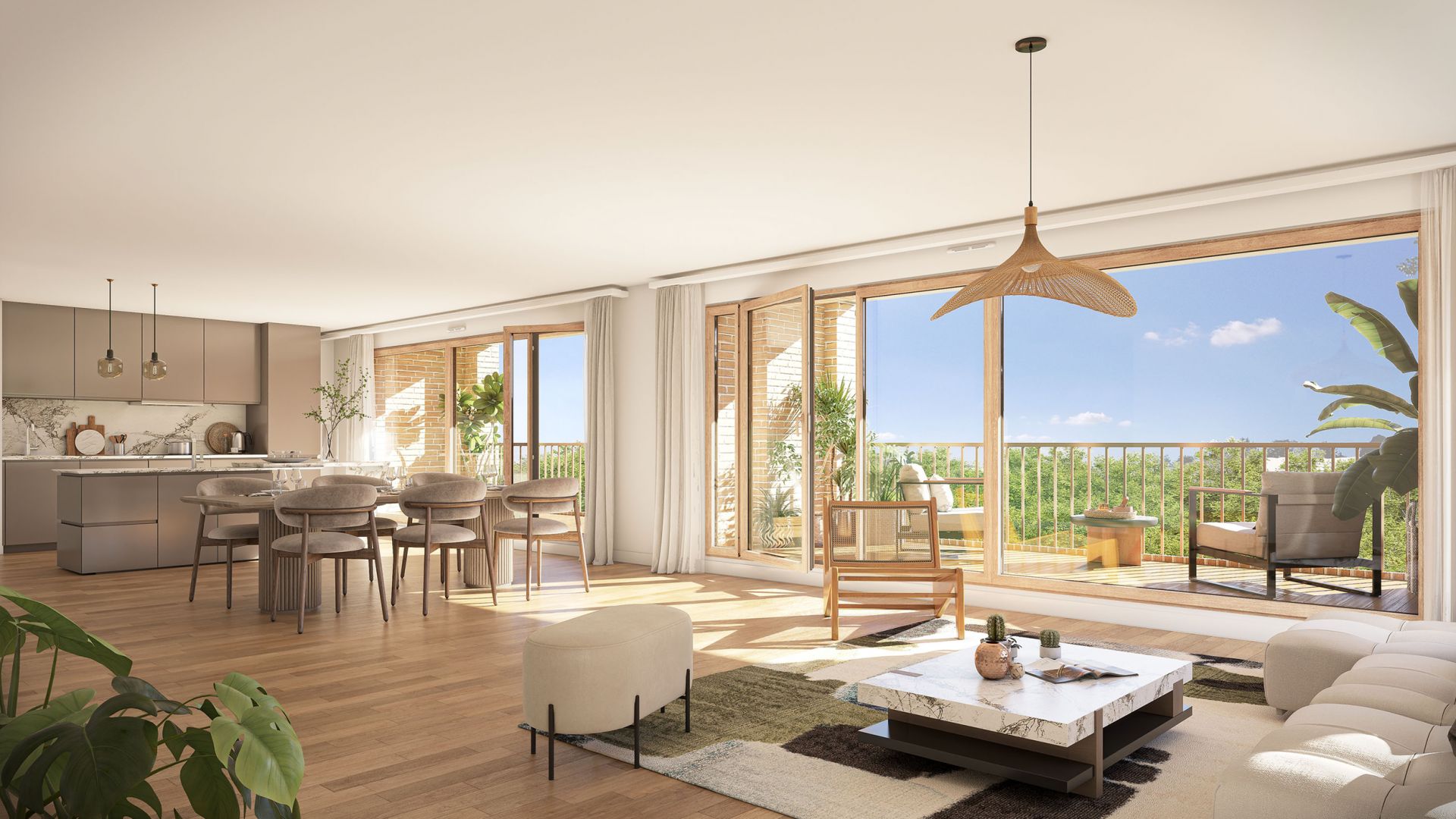 Greencity immobilier - achat appartements neufs du T2 au T5 - Résidence Les Jardins du Moulon 2 - Gyf-sur-Yvette 91190  