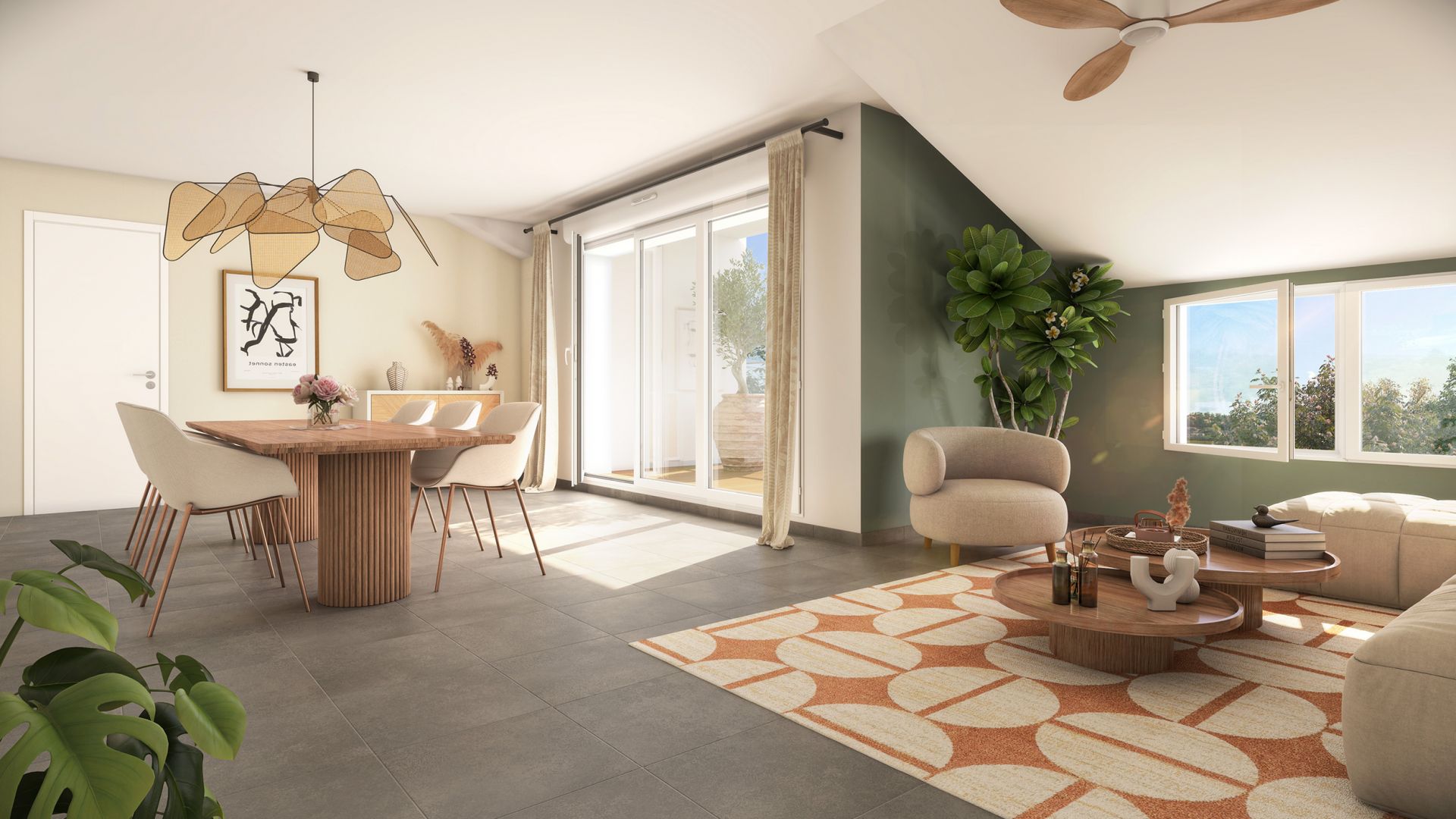 Greencity immobilier - achat appartements neufs du T2 au T4 - Résidence Les Roitelets - 31170 Tournefeuille