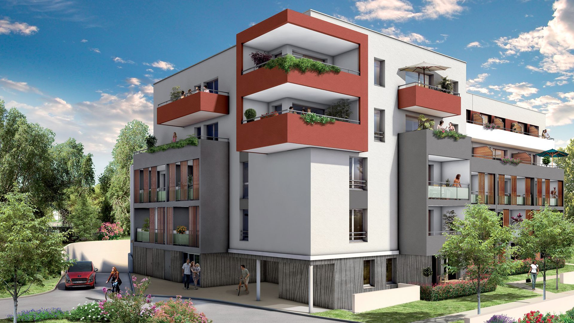 Terrasses & espaces verts