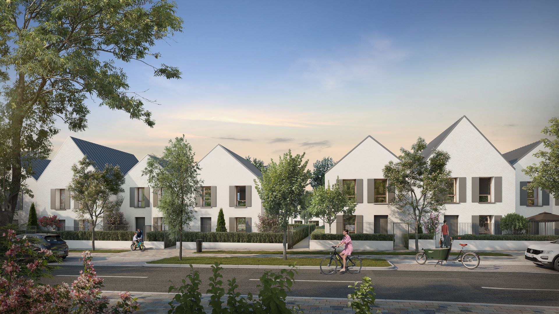 Greencity immobilier - achat appartements neufs du T2 au T4 et villas neuves T4 et T5  - Résidence L'Explorateur - 77700 Coupvray 
