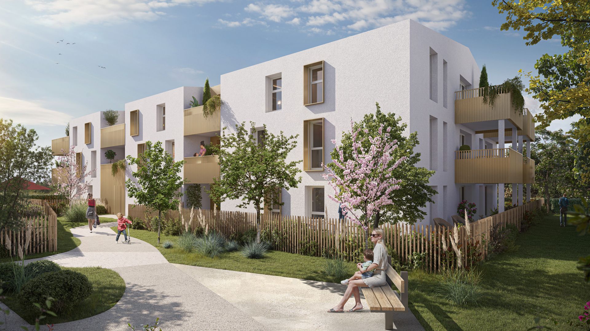 Greencity immobilier - achat appartements neufs du T1Bis au T3 - Résidence L'Océania - Saint-Gilles-Croix-de-Vie 85800