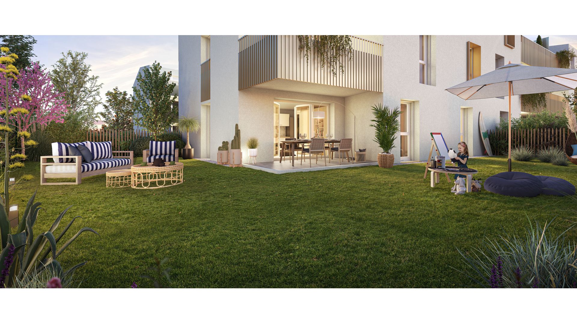 Greencity immobilier - achat appartements neufs du T1Bis au T3 - Résidence L'Océania - Saint-Gilles-Croix-de-Vie 85800