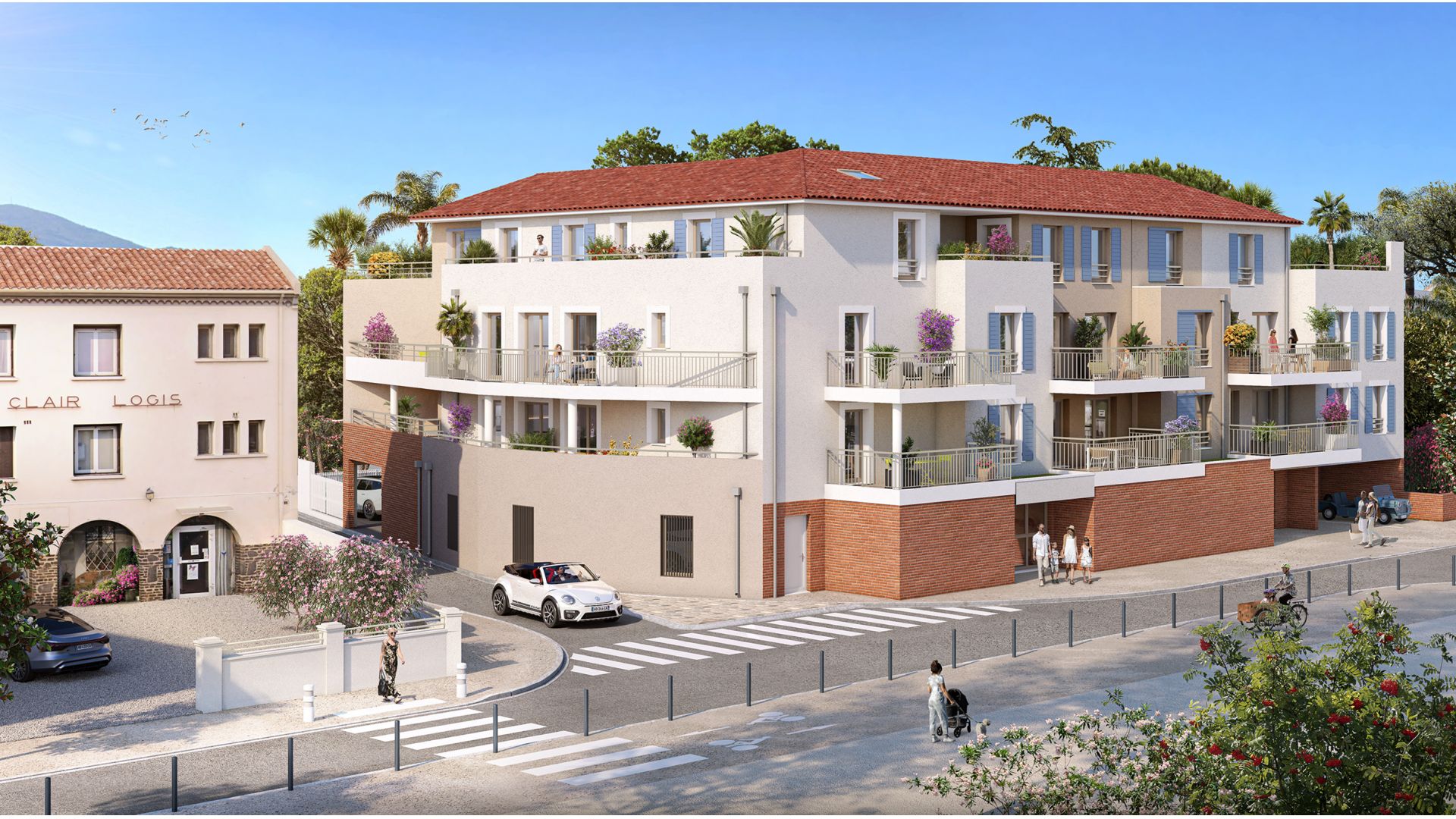 Greencity immobilier - achat appartements neufs du T2 au T4 - Résidence Marinasol - Argelès sur Mer 66700