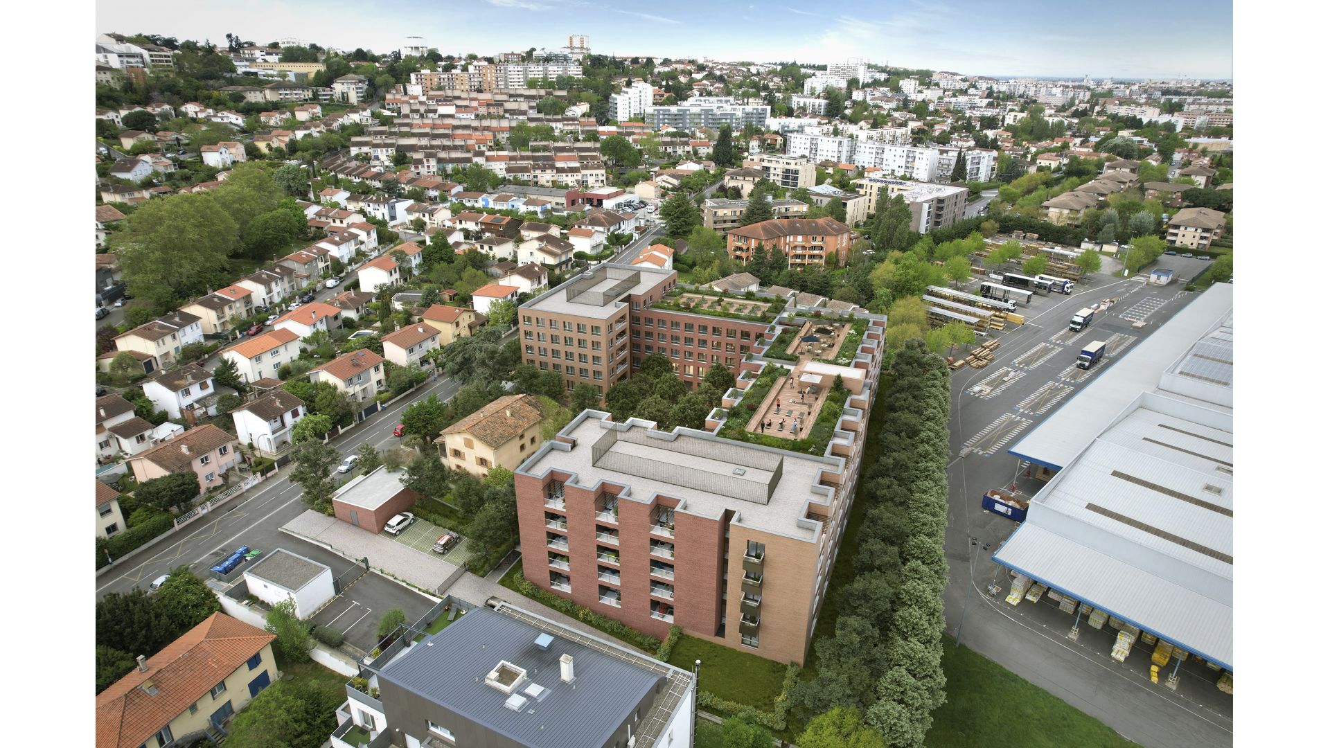 Greencity immobilier - achat appartements neufs du T1 au T5 - Résidence Séniors et Résidence co-living - Résidence Melty Home - 31500 Toulouse  