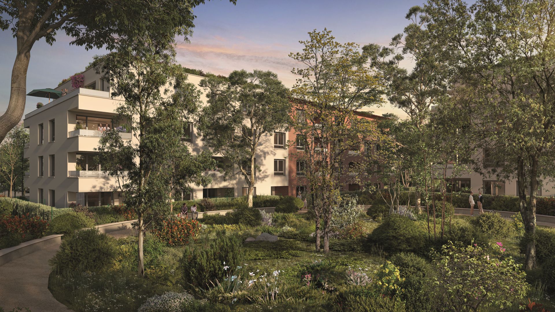 Greencity immobilier - achat appartements neufs T2 au T4 - Résidence ORELIS - 31200 Toulouse Lalande