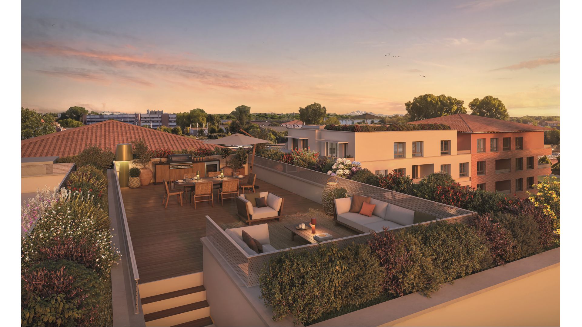 Greencity immobilier - achat appartements neufs T2 au T4 - Résidence ORELIS - 31200 Toulouse Lalande