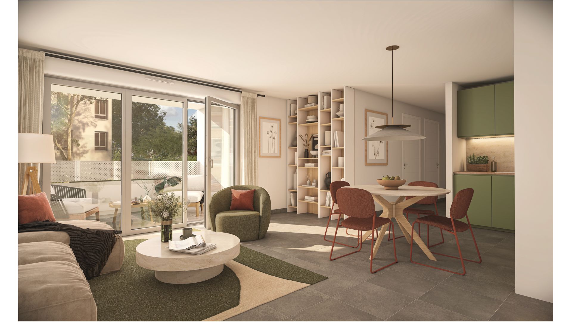 Greencity immobilier - achat appartements neufs T2 au T4 - Résidence ORELIS - 31200 Toulouse Lalande