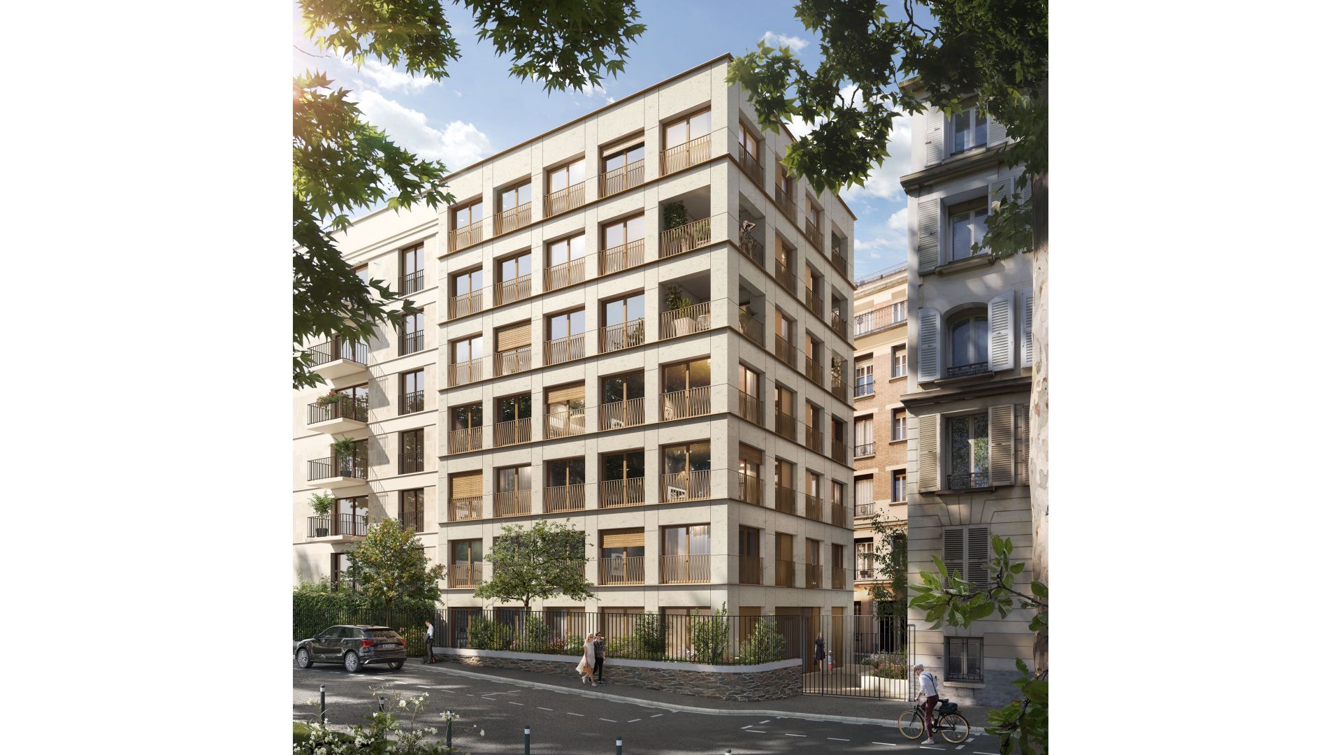 Greencity immobilier - achat appartements neufs du T1Bis  au T5 - Résidence Passage Saint-Mandé - Paris 12