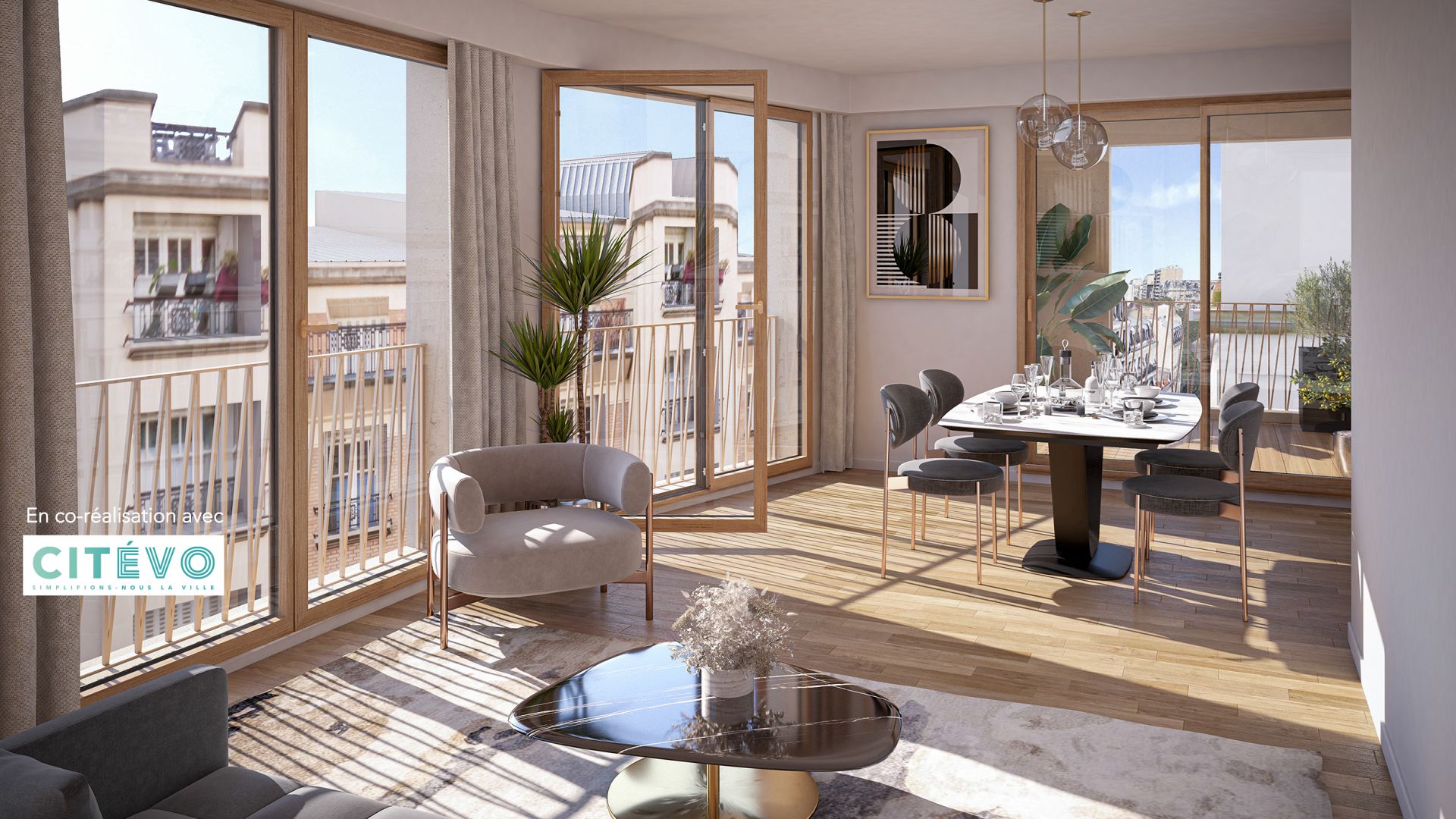 Greencity immobilier - achat appartements neufs du T1Bis au T5 - Résidence Passage Saint-Mandé - Paris 12  