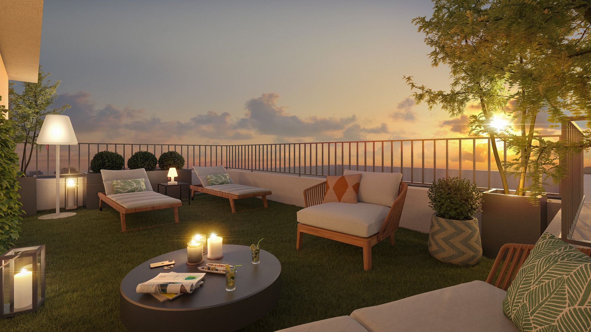 Greencity immobilier - achat appartements neufs T1 au T4 - Résidence Pavillon Léna - Aubervilliers 93300