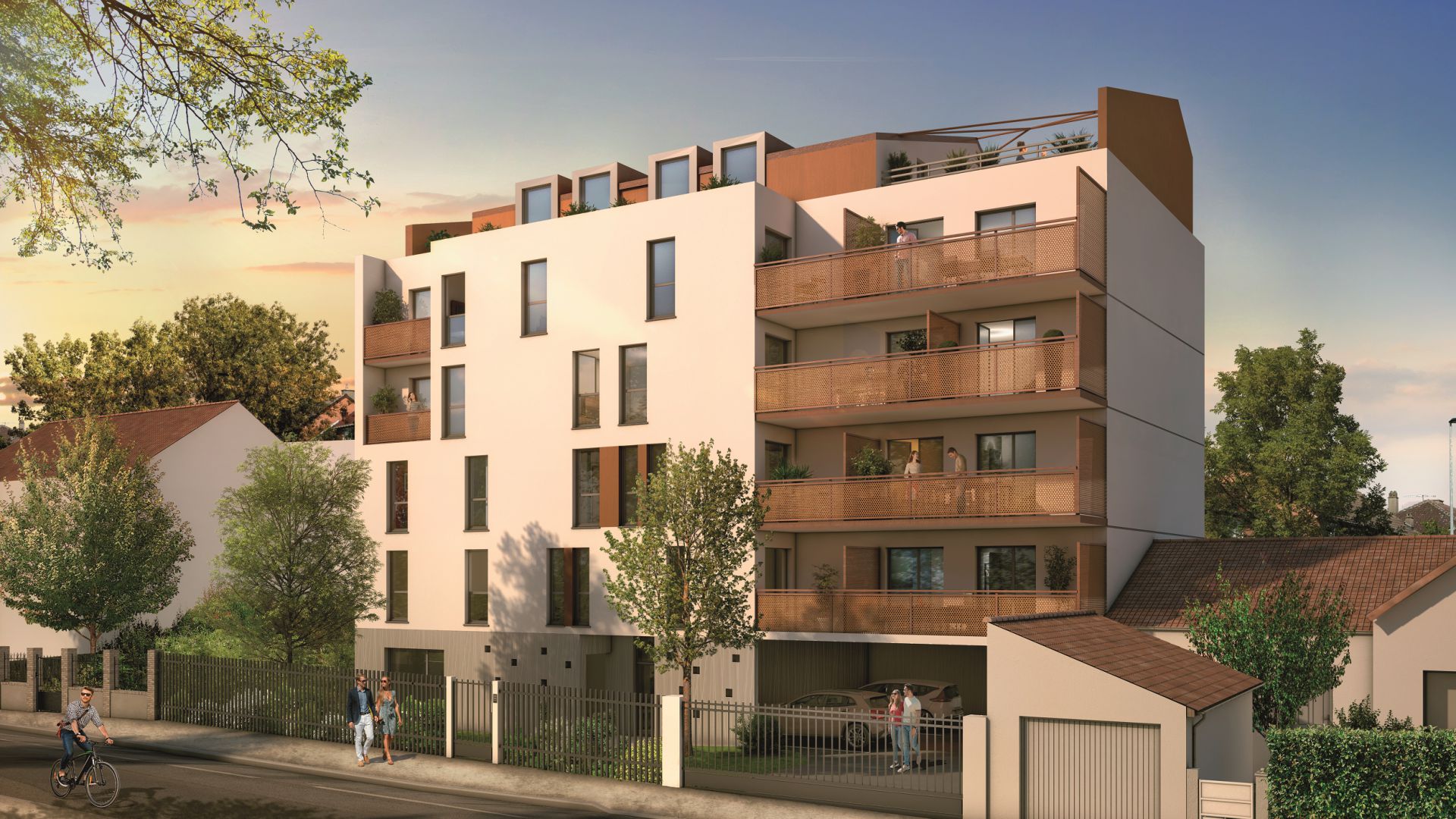 GreenCity immobilier - Sucy en Brie - 94370 - Résidence du Grand val - appartement neuf du T1 au T5