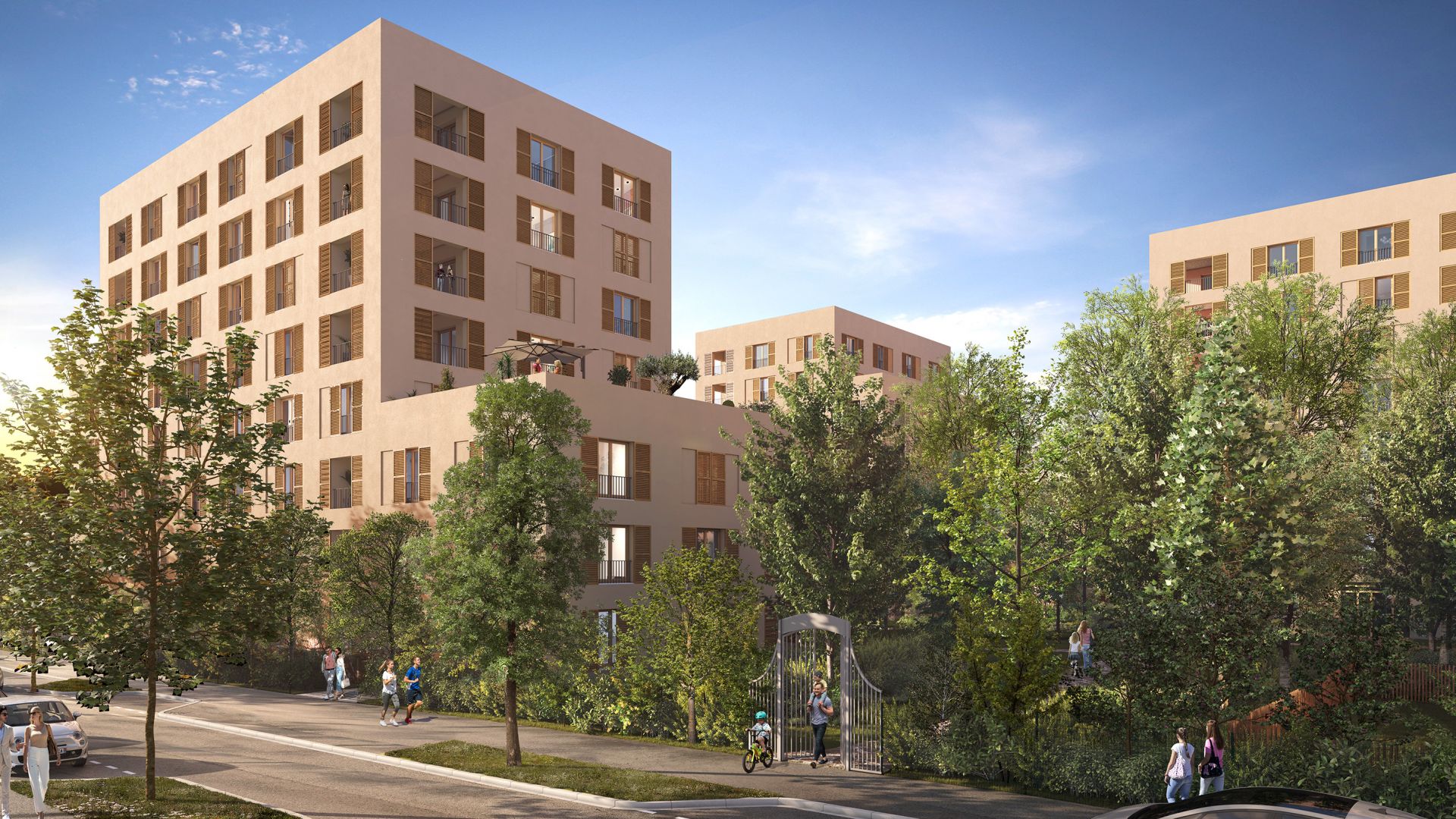 Greencity immobilier - achat appartements neufs du T1 au T5 - Résidence Révélation - 31400 Toulouse  
