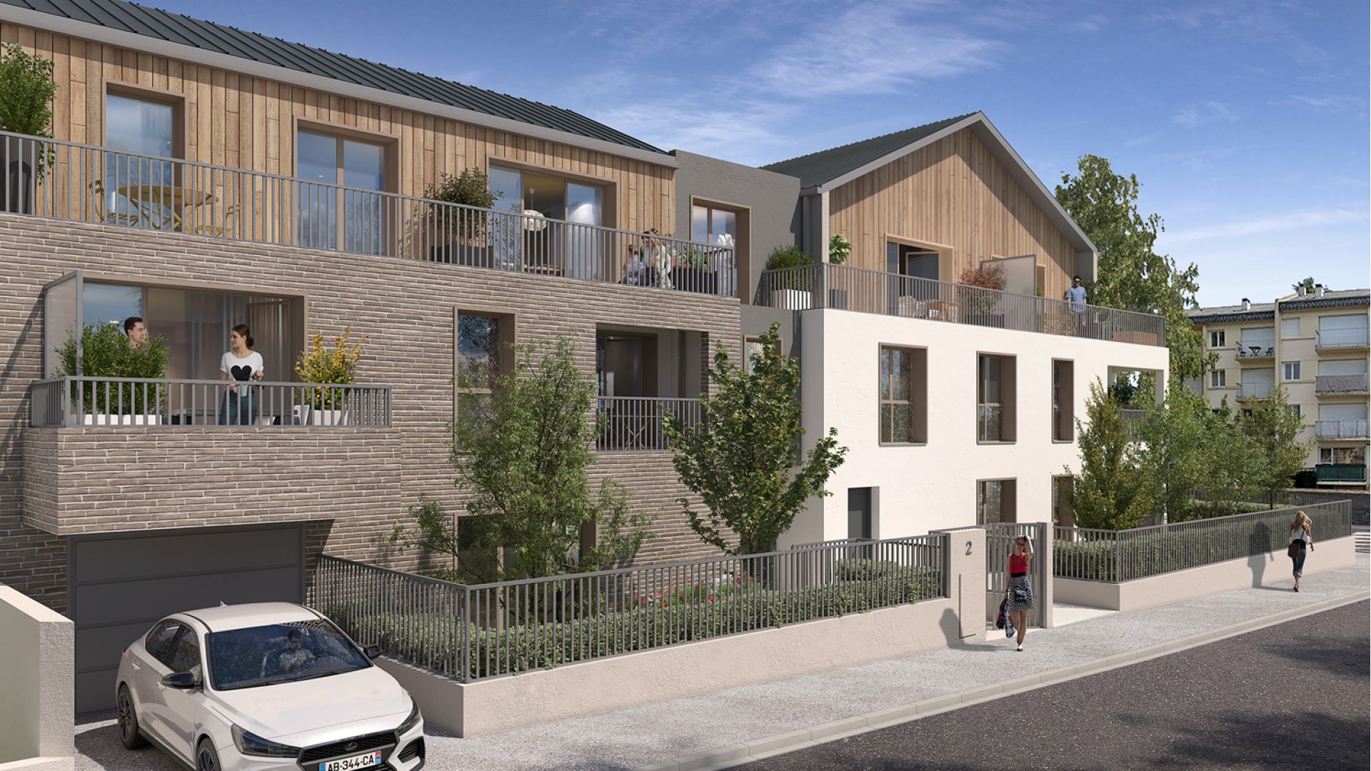 Greencity immobilier - achat appartements neufs du T2 au T4 - Résidence Romance  - 49100 Angers