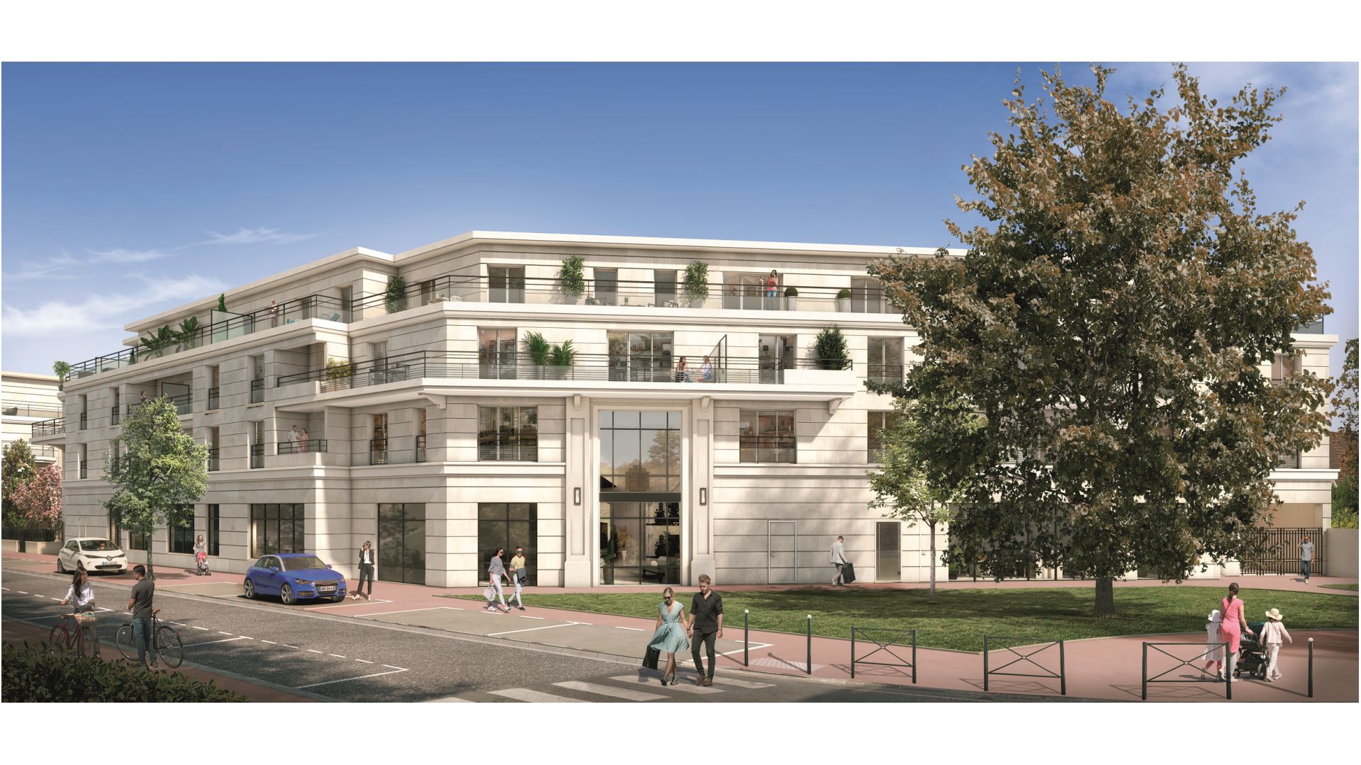 Greencity Immobilier - Square Kennedy - achat appartements du T1 bis au T5 duplex - Saint-Maur des Fossés 94100