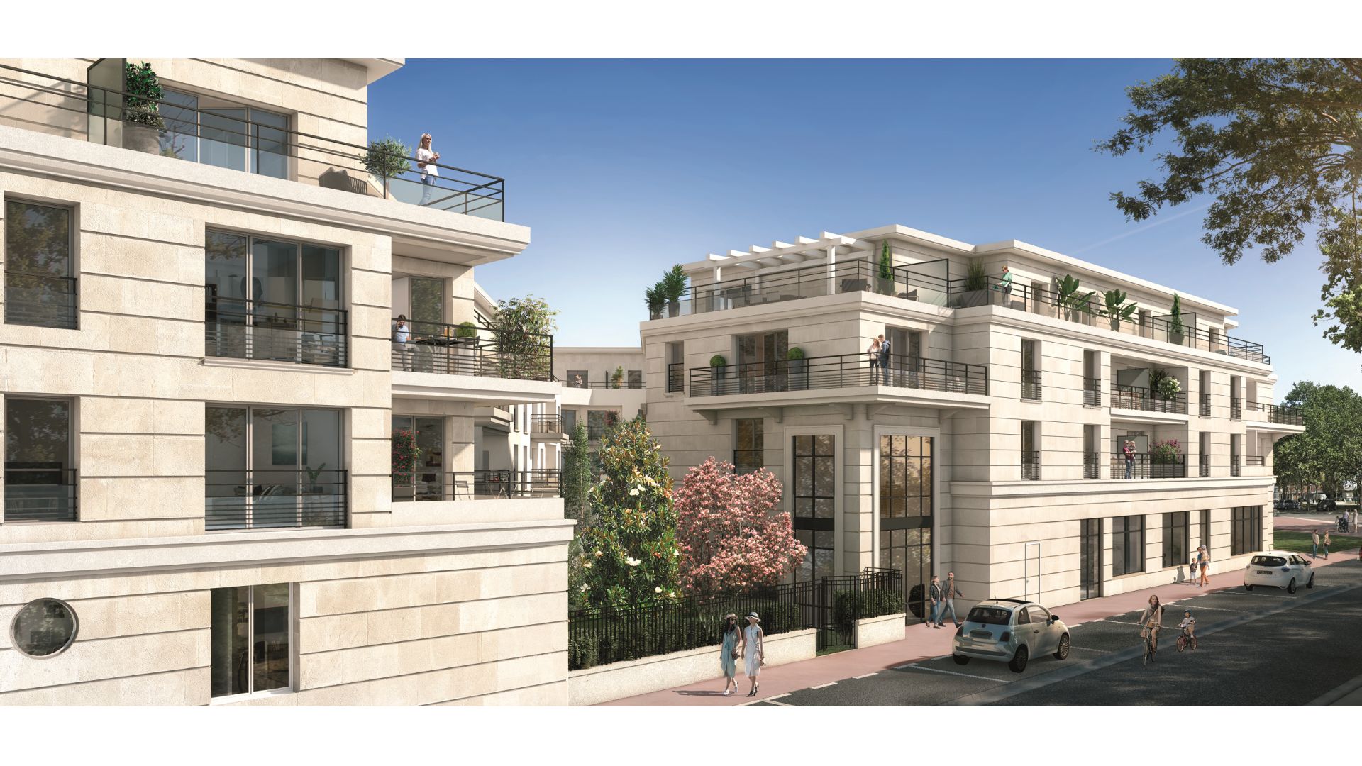 Greencity Immobilier - Square Kennedy - achat appartements du T1 bis au T5 duplex - Saint-Maur des Fossés 94100