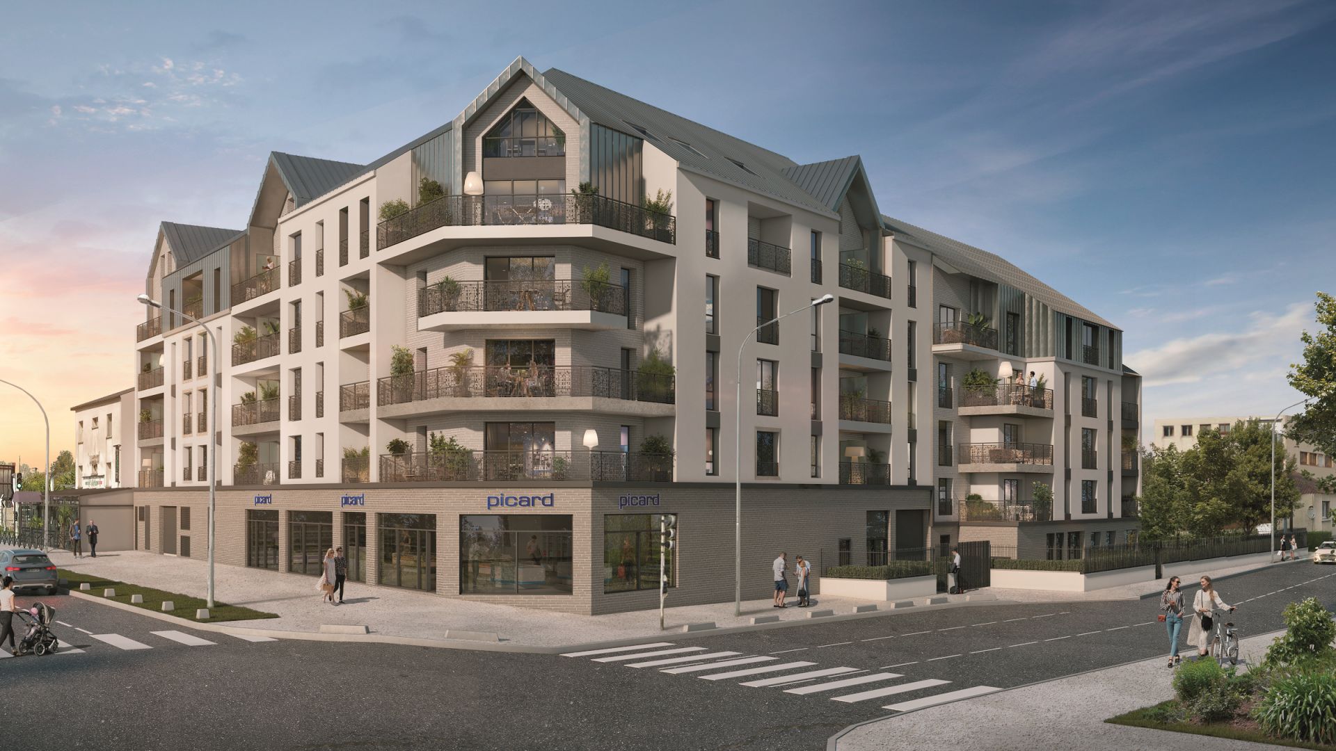 Greencity immobilier - achat appartements neufs du T1Bis au T4 - RésidenceLa Genthilommière - 94430 Chennevières sur Marne