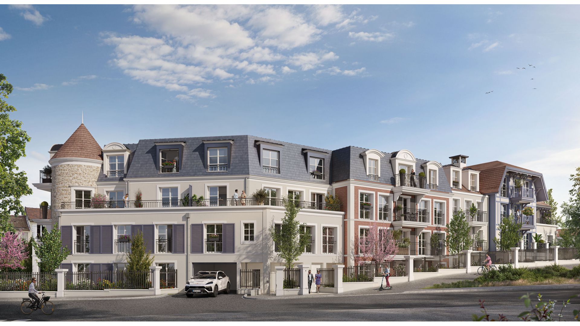 Greencity immobilier - achat appartements neufs du T2 au T4 - Résidence Square Victoria - Villiers-Sur-Marne (4350