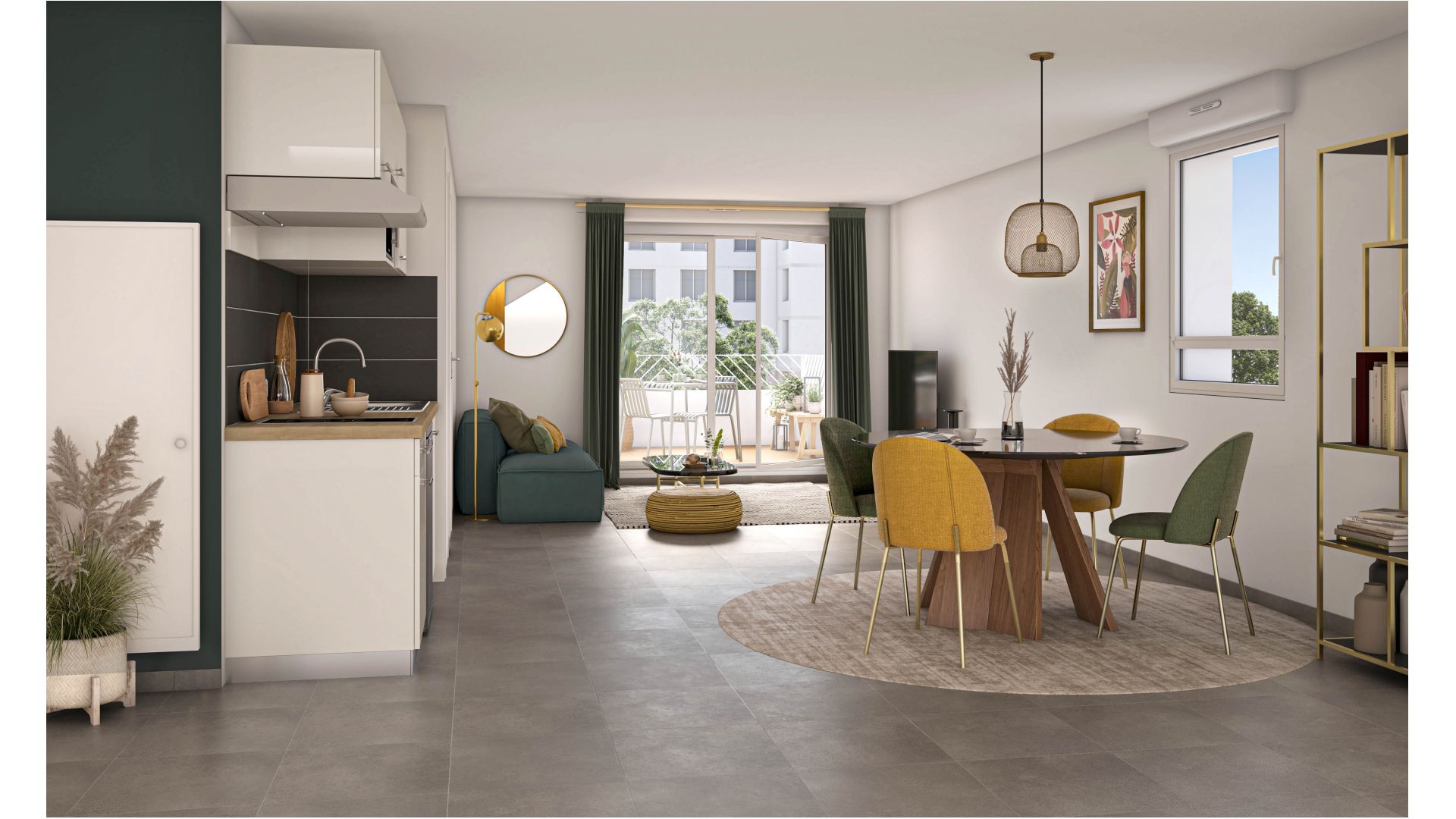 Greencity immobilier - achat appartements neufs du T1 au T2 et villas T3 et T4 - Résidence Villa Colbert -77130 Montereau-Fault-Yonne  