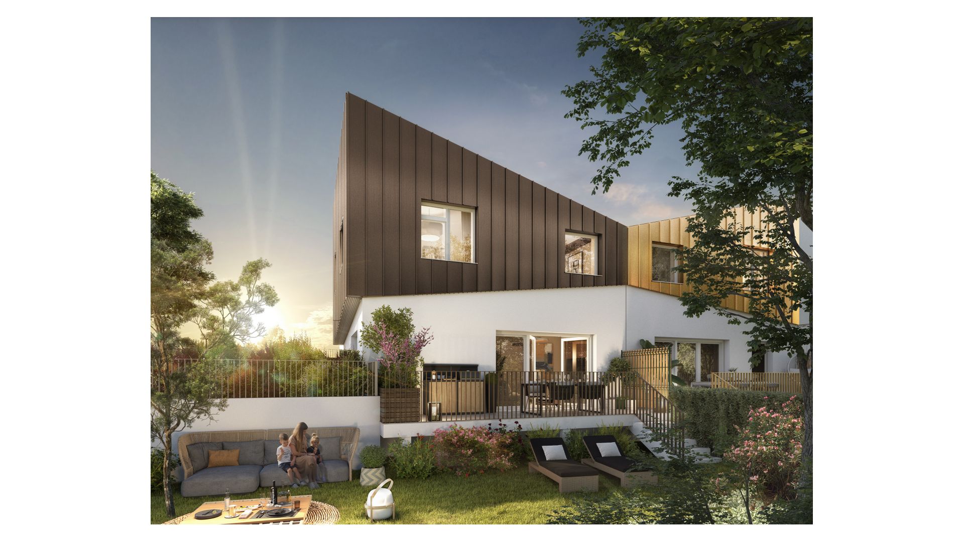 Greencity immobilier - achat appartements neufs du T1 au T2 et villas T3 et T4 - Résidence Villa Colbert -77130 Montereau-Fault-Yonne  