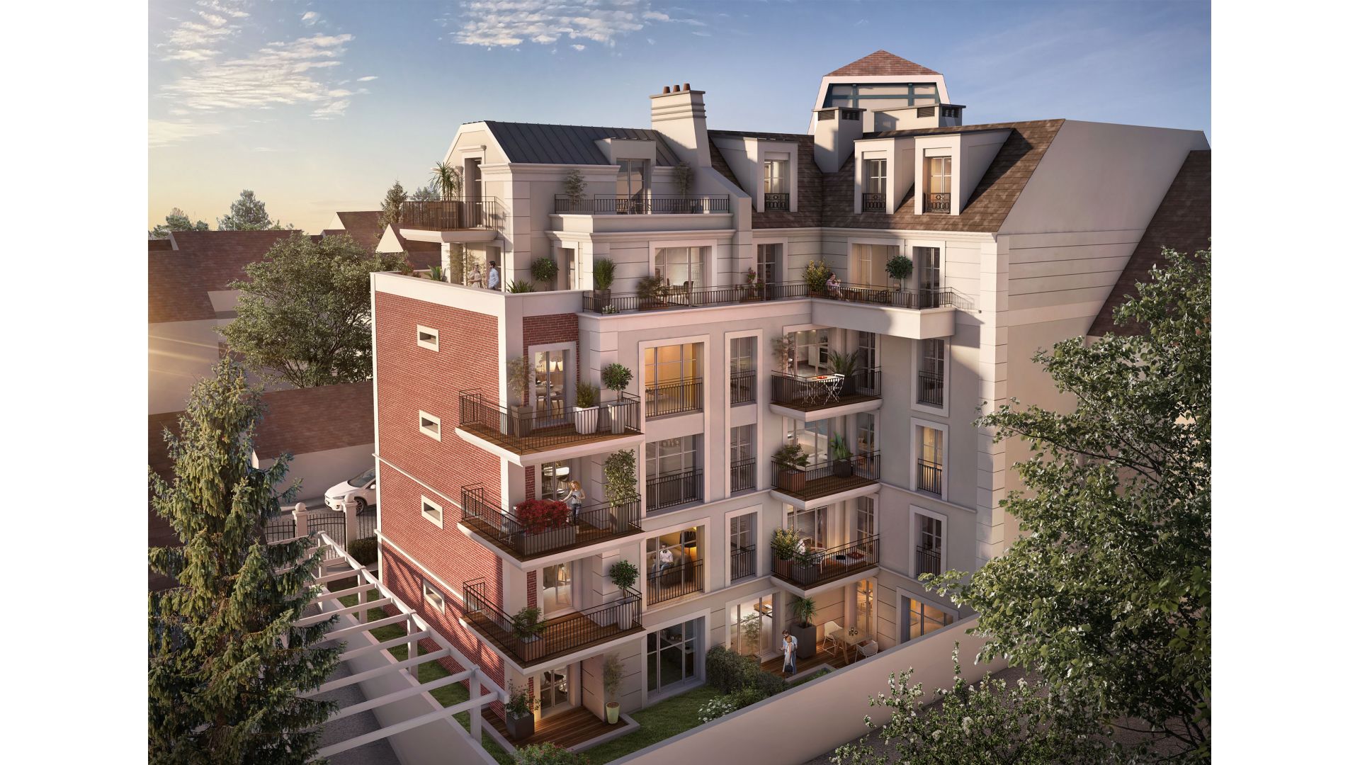 Greencity Immobilier - Résidence Villa Eugénie - achat appartements neufs du T1 bis au T4 - Le Blanc-Mesnil - 93150