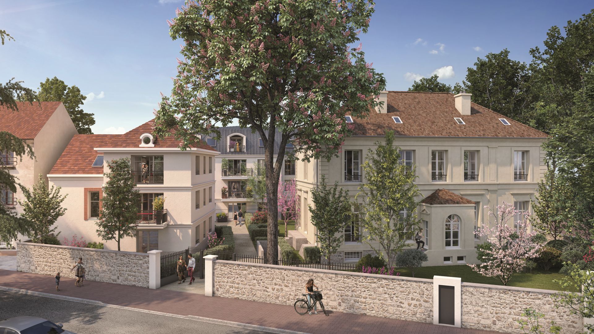 Greencity immobilier - achat appartements neufs du T1 au T4 - Résidence Villa Mûriers - Montfermeil 93370