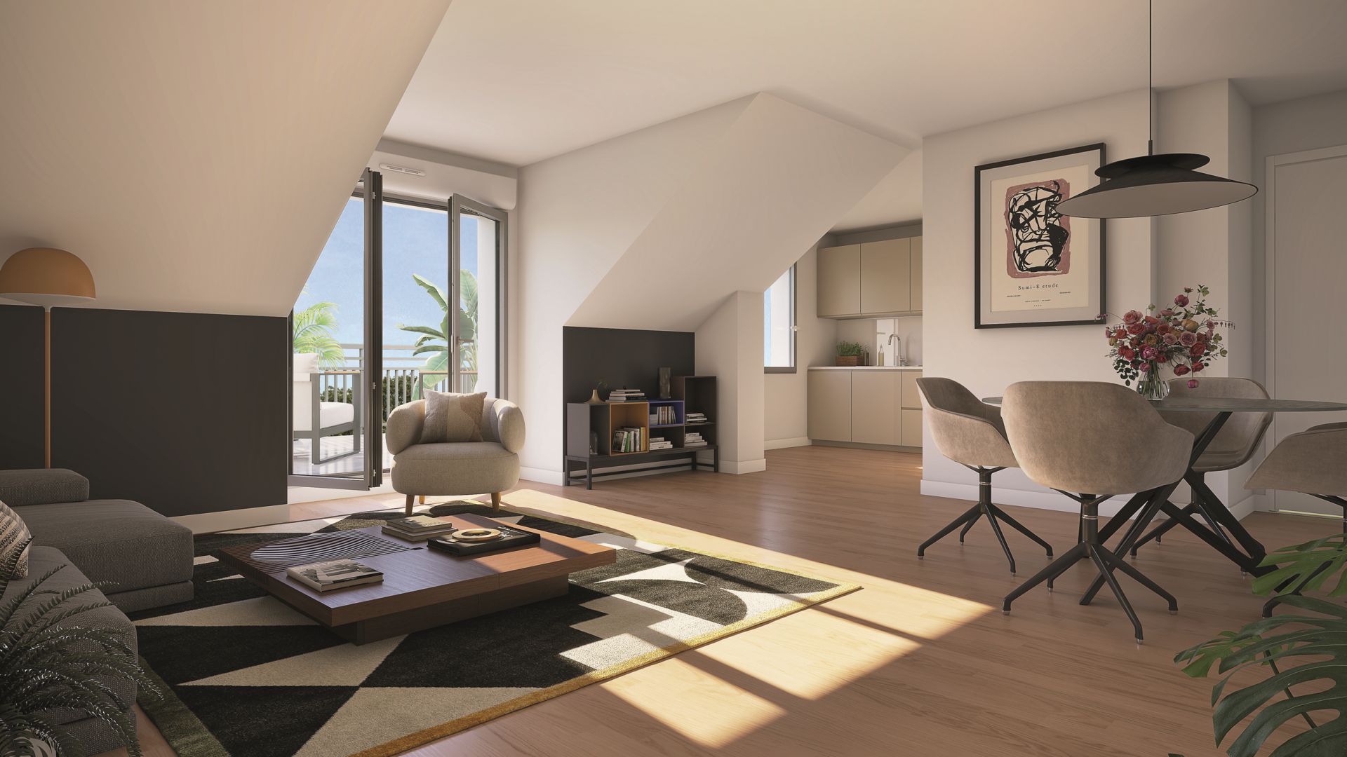 Greencity immobilier - achat appartements neufs du T1 au T4 - Résidence Villa Mûriers - Montfermeil 93370