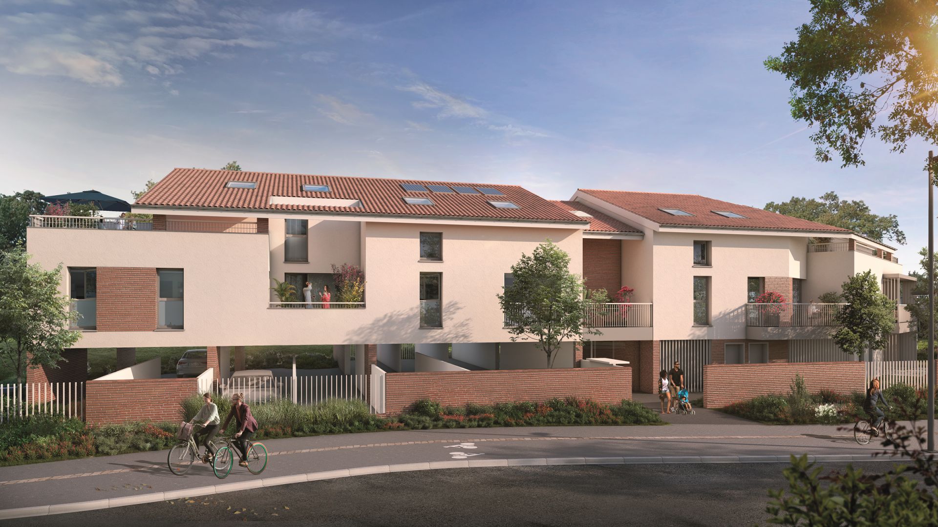 Greencity immobilier - achat appartements neufs du T2 au T4 - Résidence Villa Parme - 31240 L'Union