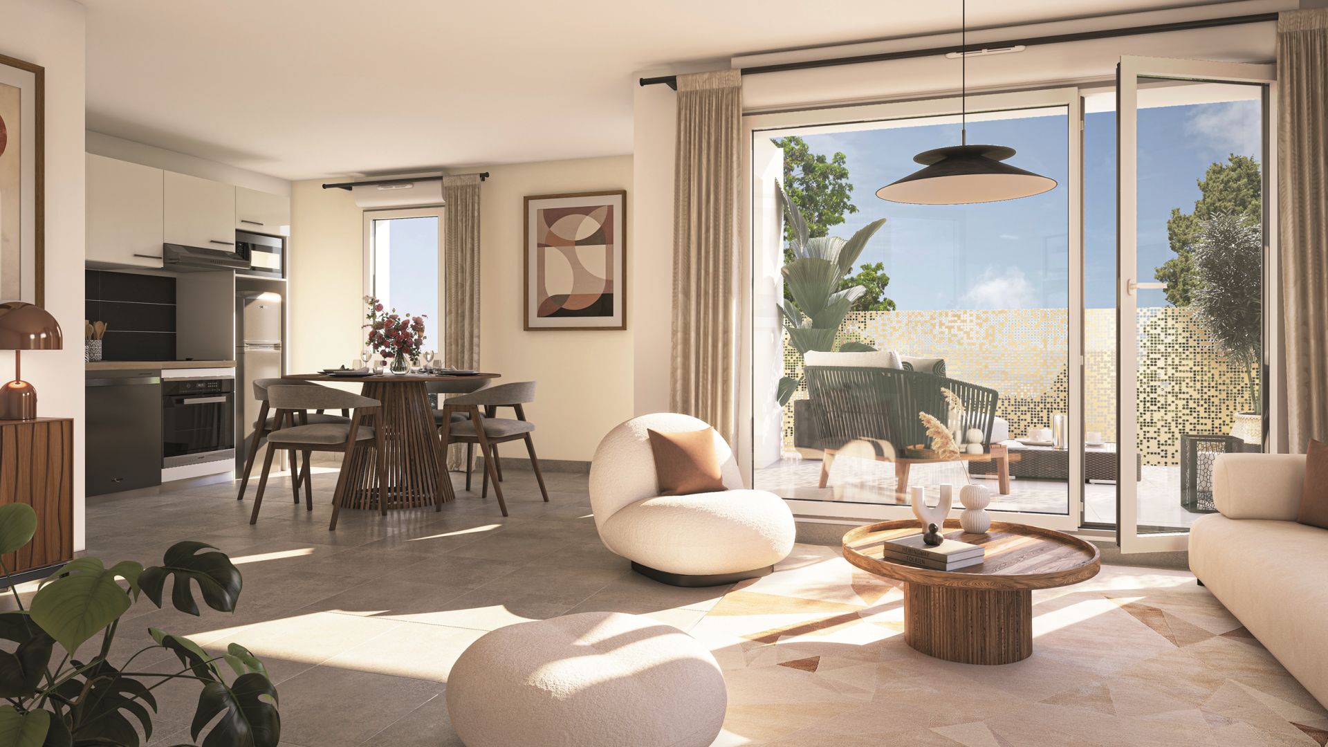 Greencity immobilier - achat appartements neufs du T2 au T2 - Résidence Villa Salève - Annemasse 74100